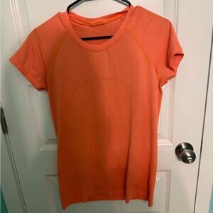 lululemon athletica orange swiftly tec